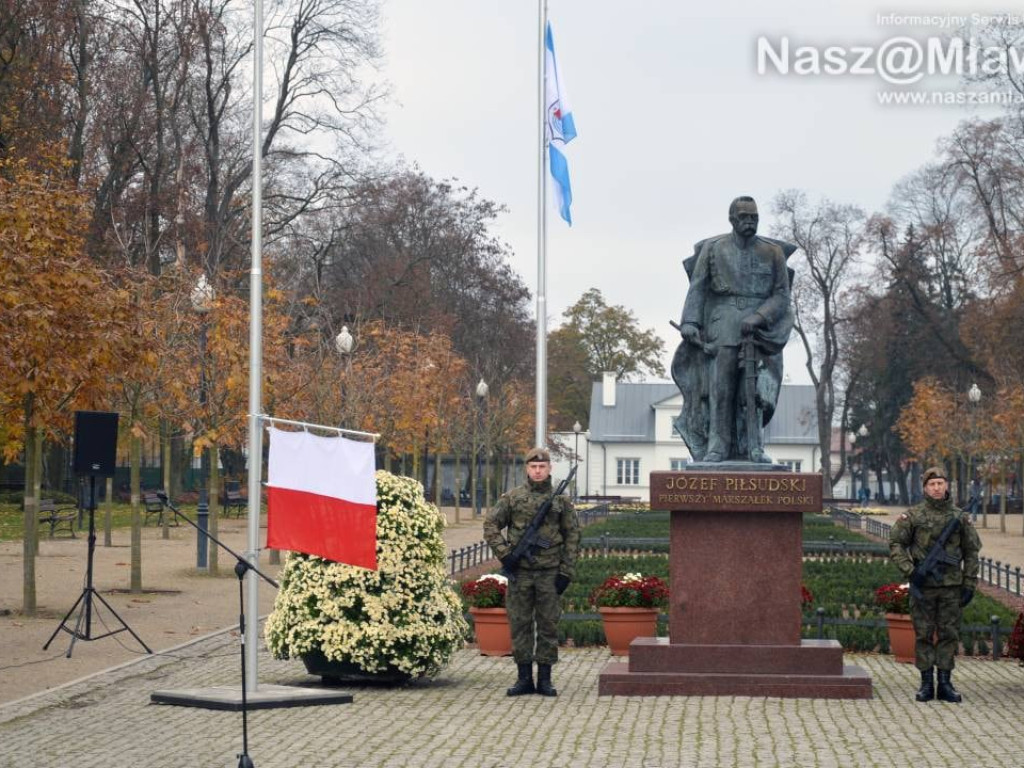Mławskie  obchody 11 listopada 