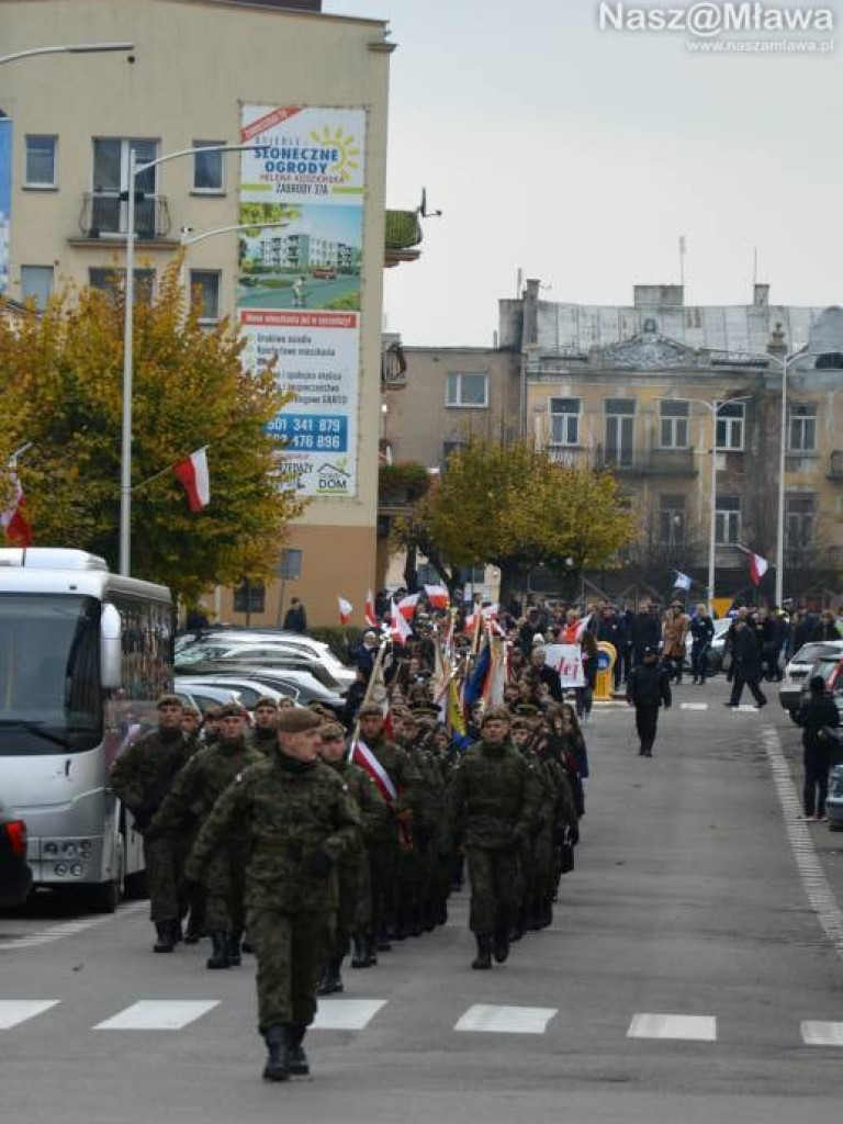 Mławskie  obchody 11 listopada 
