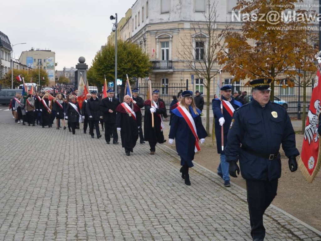 Mławskie  obchody 11 listopada 