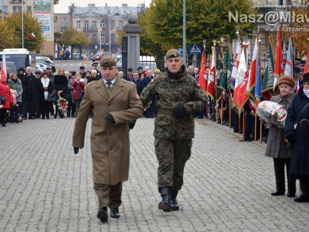 Mławskie  obchody 11 listopada 
