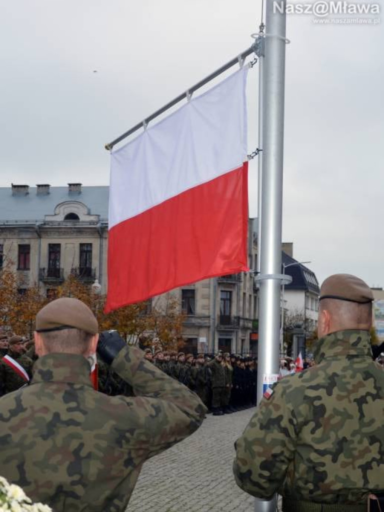 Mławskie  obchody 11 listopada 