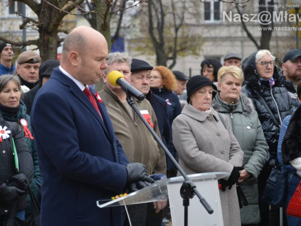 Mławskie  obchody 11 listopada 