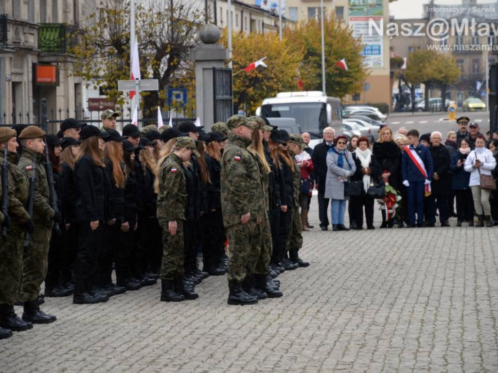 Mławskie  obchody 11 listopada 