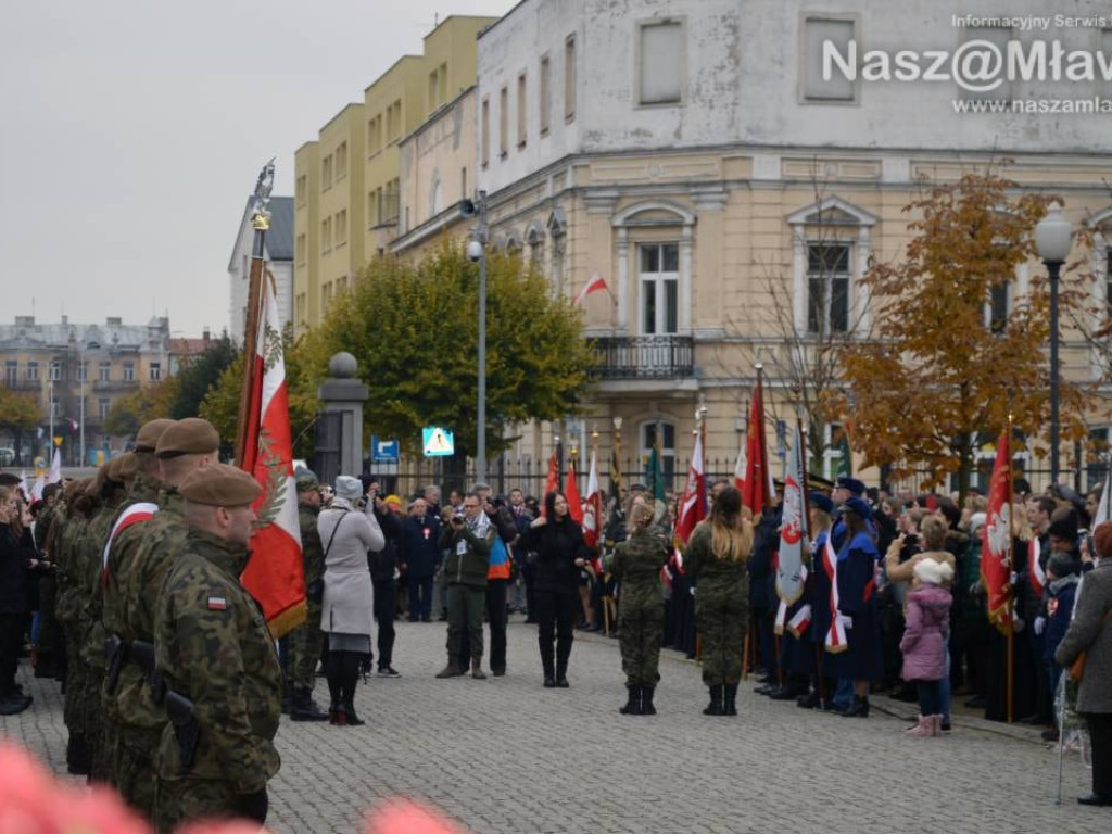 Mławskie  obchody 11 listopada 