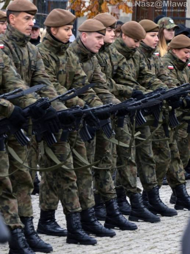 Mławskie  obchody 11 listopada 