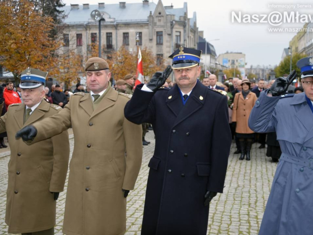 Mławskie  obchody 11 listopada 