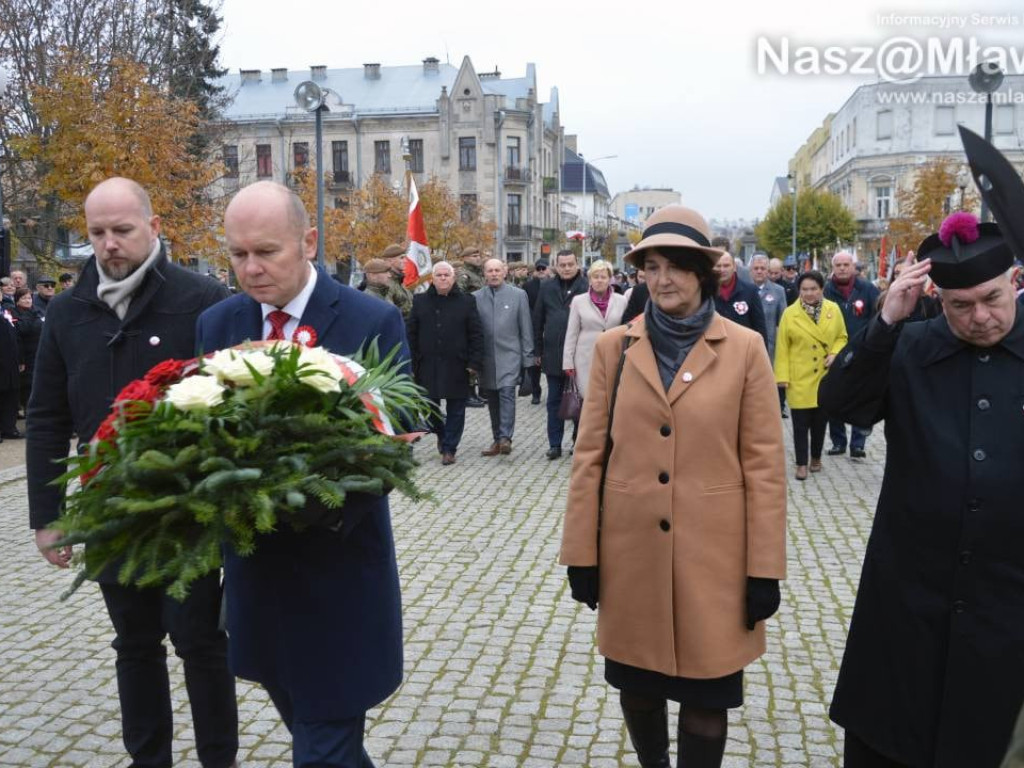 Mławskie  obchody 11 listopada 