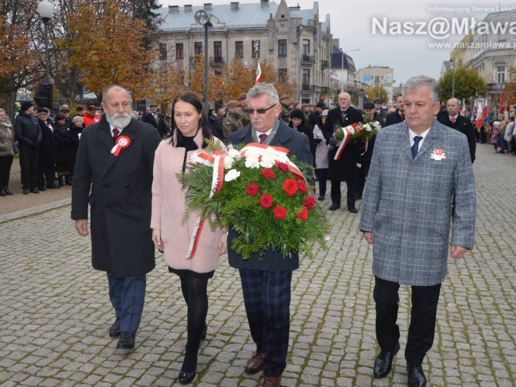 Mławskie  obchody 11 listopada 