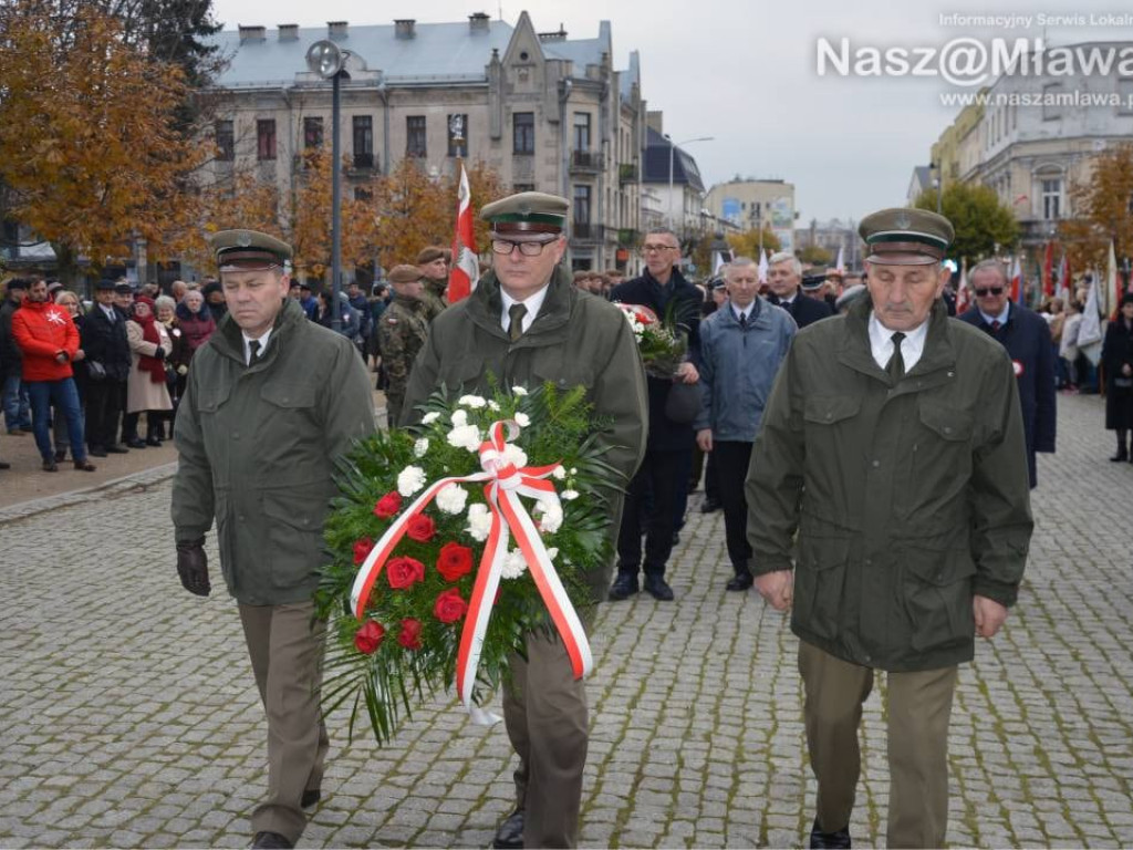 Mławskie  obchody 11 listopada 