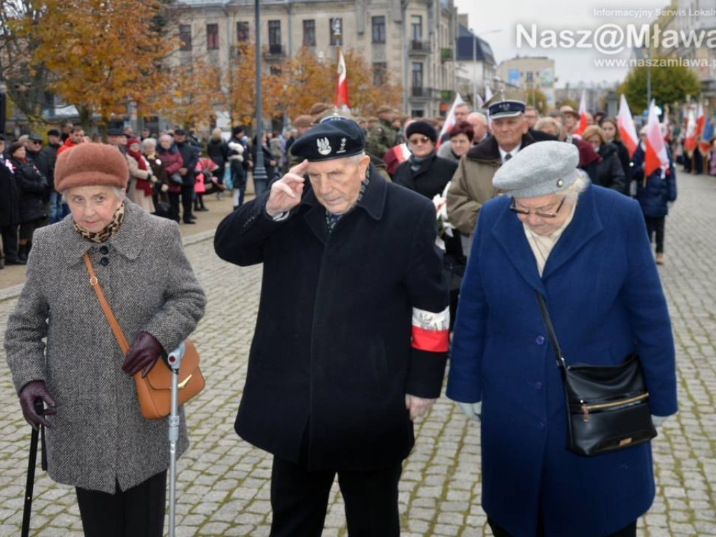 Mławskie  obchody 11 listopada 