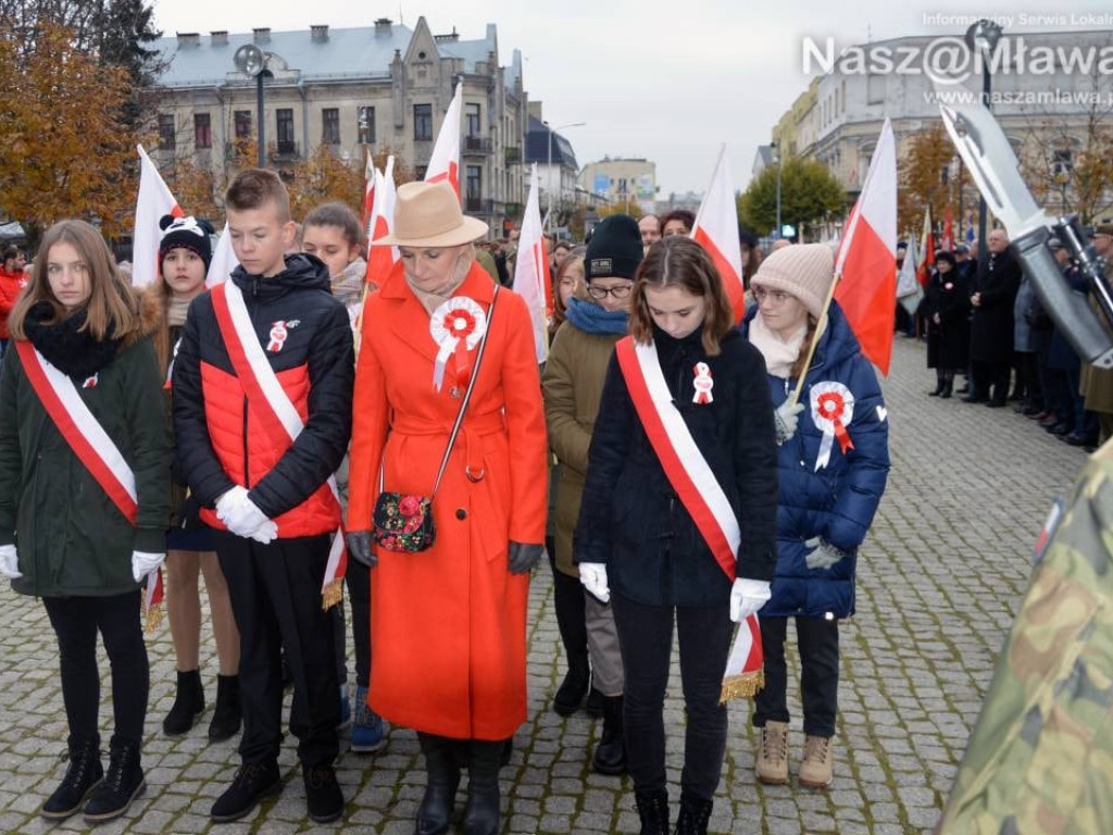 Mławskie  obchody 11 listopada 