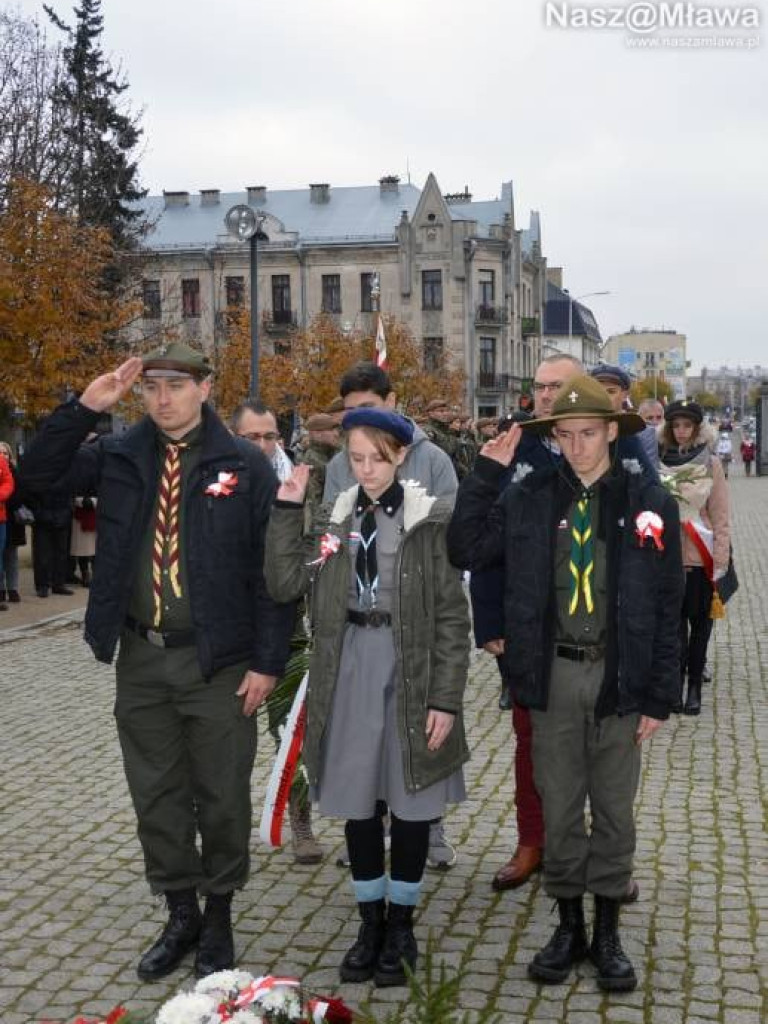 Mławskie  obchody 11 listopada 