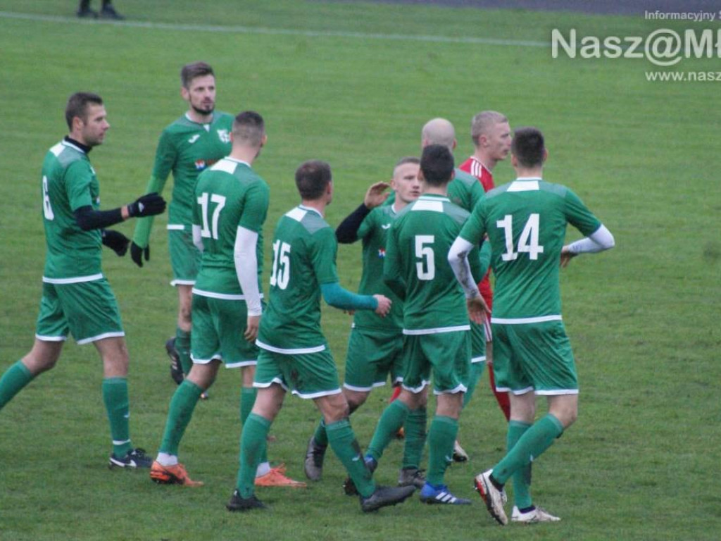 Mławianka przezimuje obok podium. Premierowy gol Jankowskiego