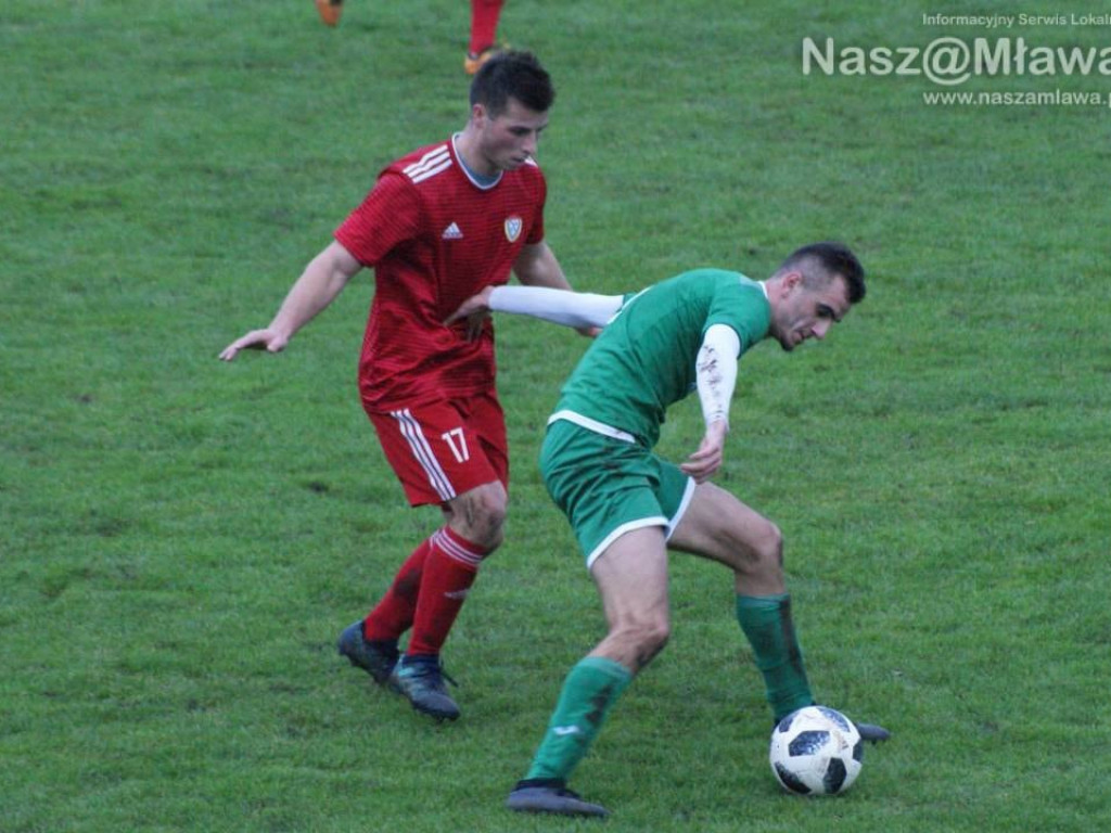 Mławianka przezimuje obok podium. Premierowy gol Jankowskiego