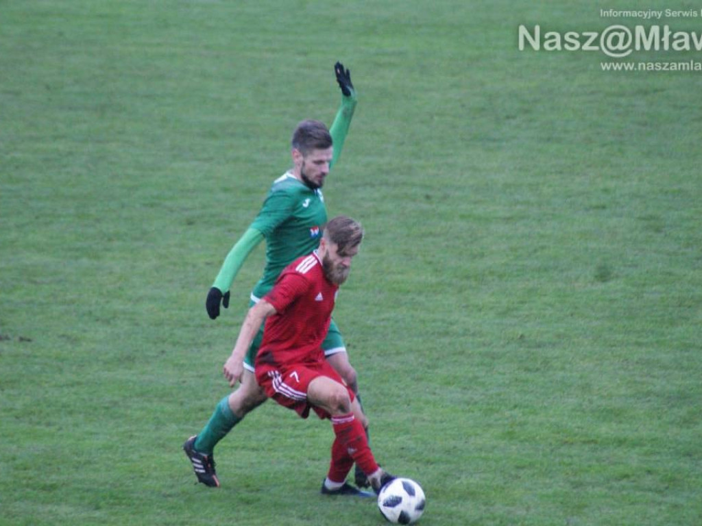 Mławianka przezimuje obok podium. Premierowy gol Jankowskiego