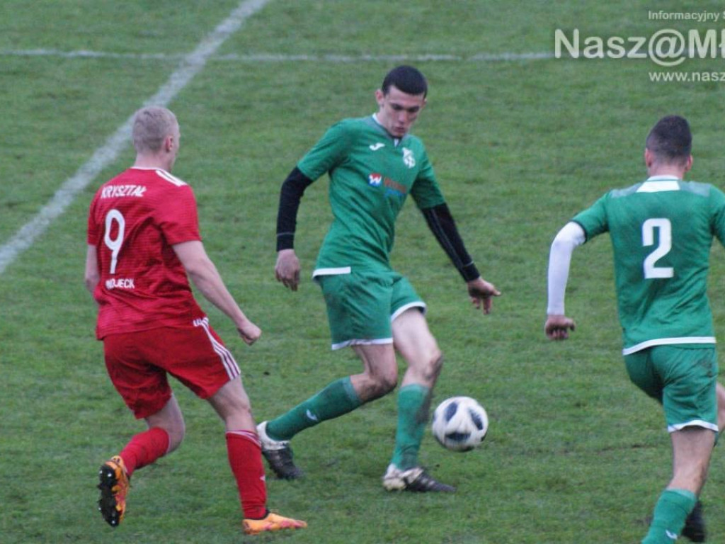 Mławianka przezimuje obok podium. Premierowy gol Jankowskiego