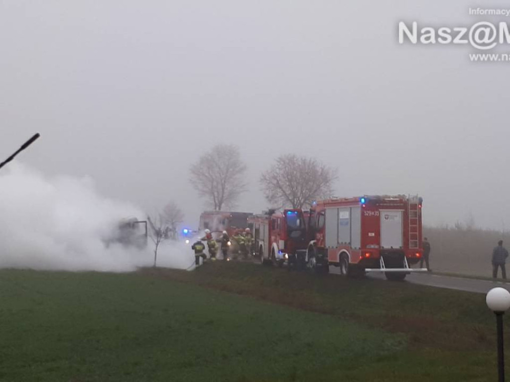 Samochód w płomieniach. Zginął 18-latek [AKTUALIZACJA]