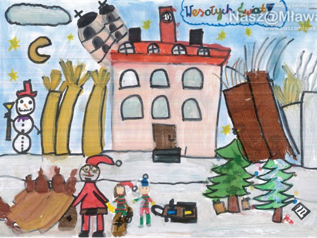 Czyja kartka najładniejsza? Kto zwyciężył?