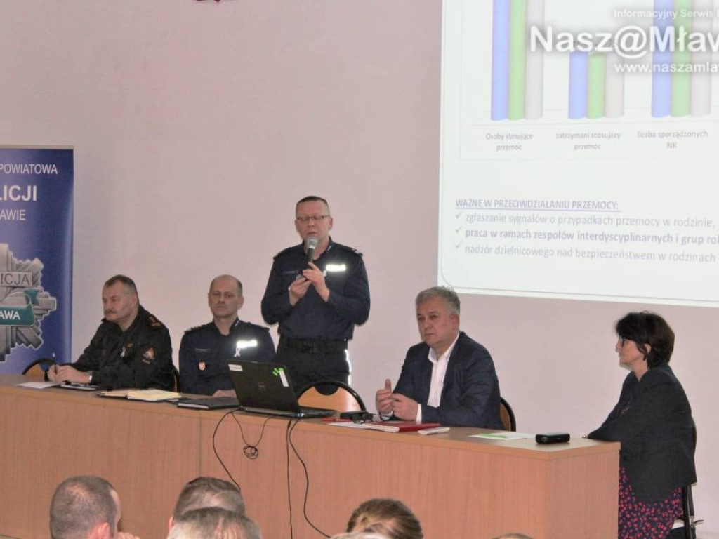 O tragedii w centrum Mławy i wypadku pod Głużkiem na debacie