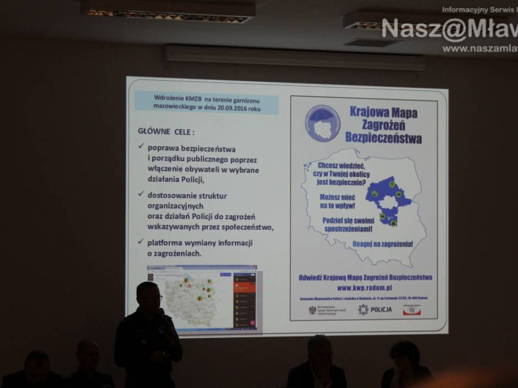 O tragedii w centrum Mławy i wypadku pod Głużkiem na debacie