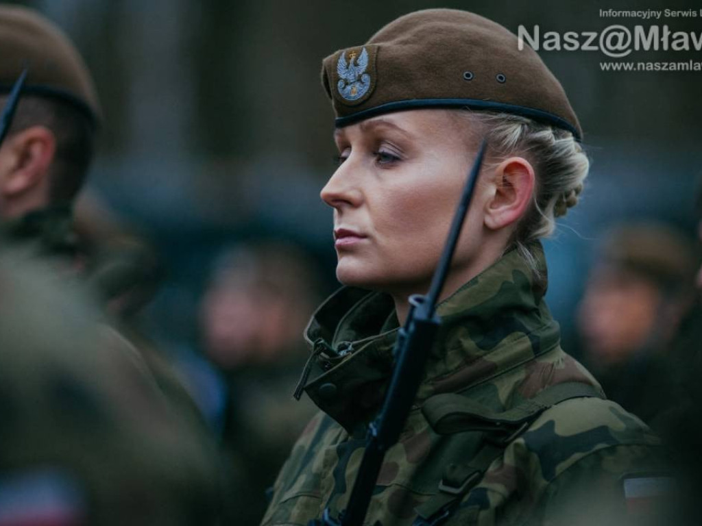 Mławianie w szeregach WOT przysięgali wiernie służyć Polsce