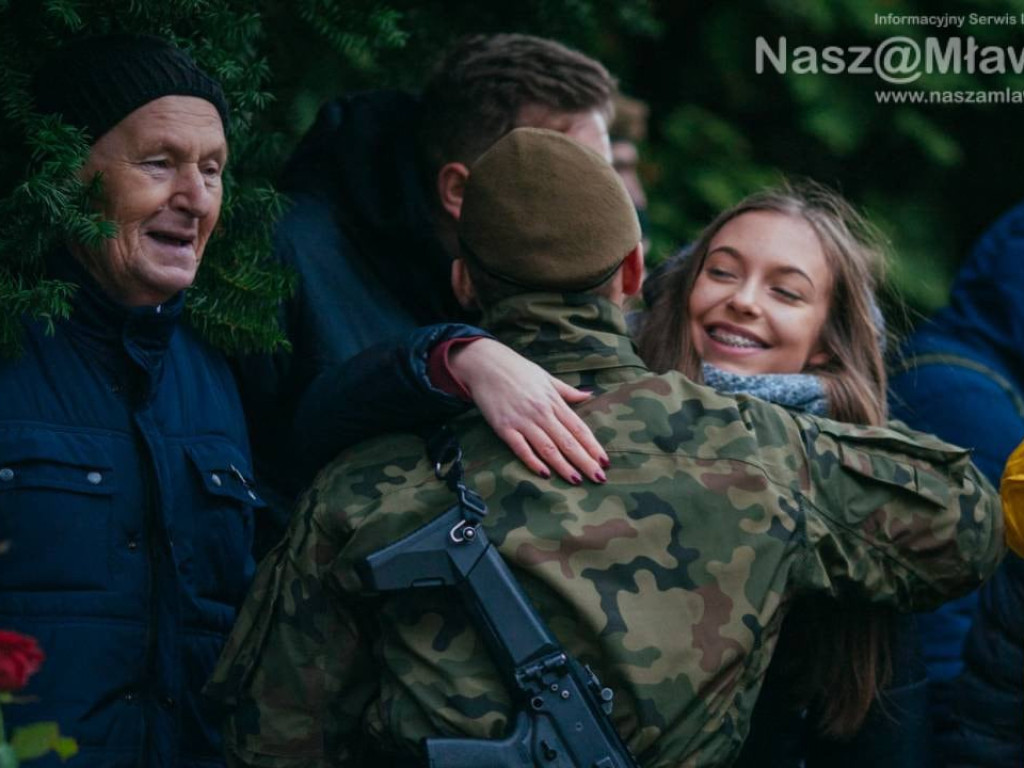 Mławianie w szeregach WOT przysięgali wiernie służyć Polsce