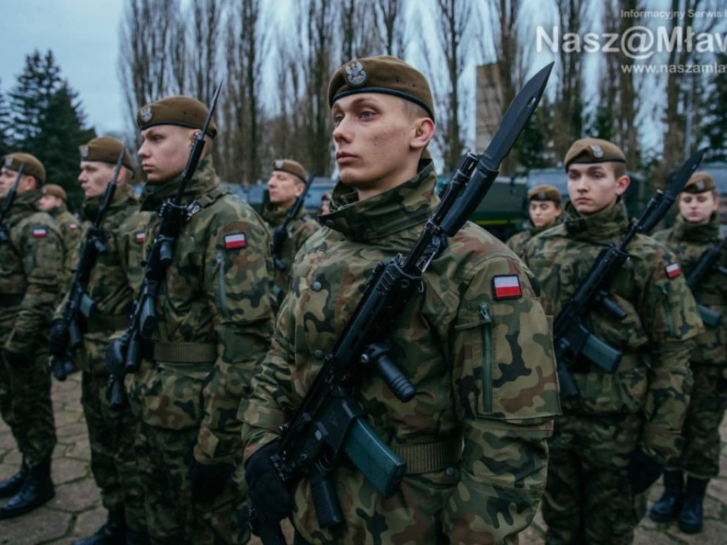 Mławianie w szeregach WOT przysięgali wiernie służyć Polsce