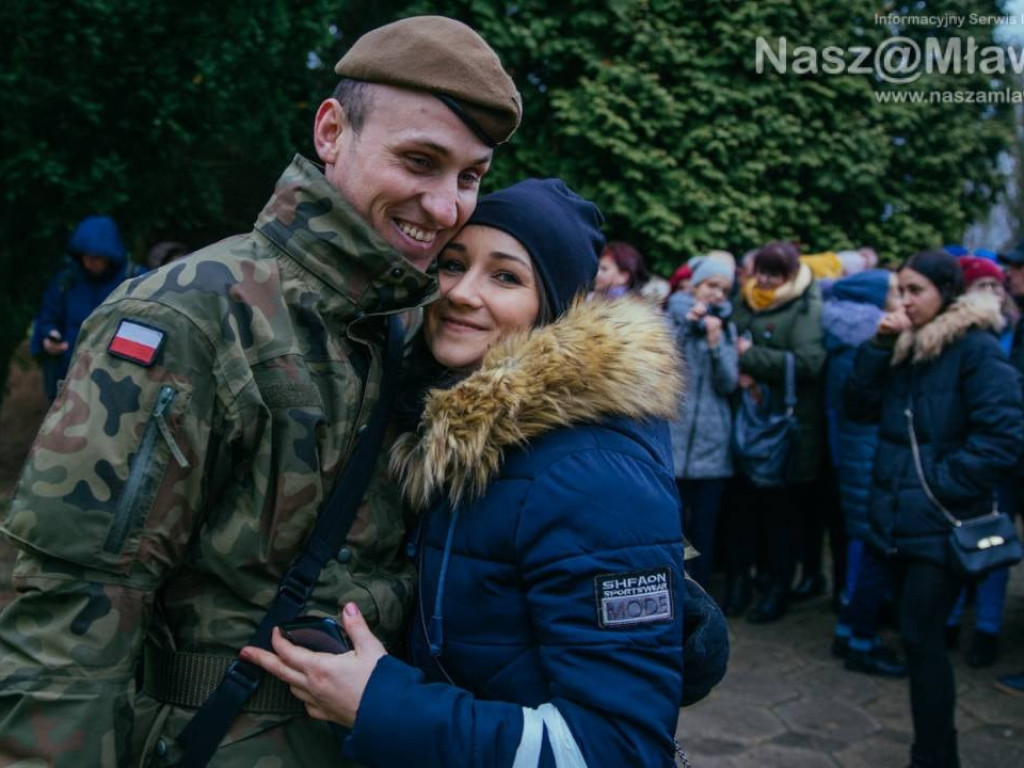 Mławianie w szeregach WOT przysięgali wiernie służyć Polsce