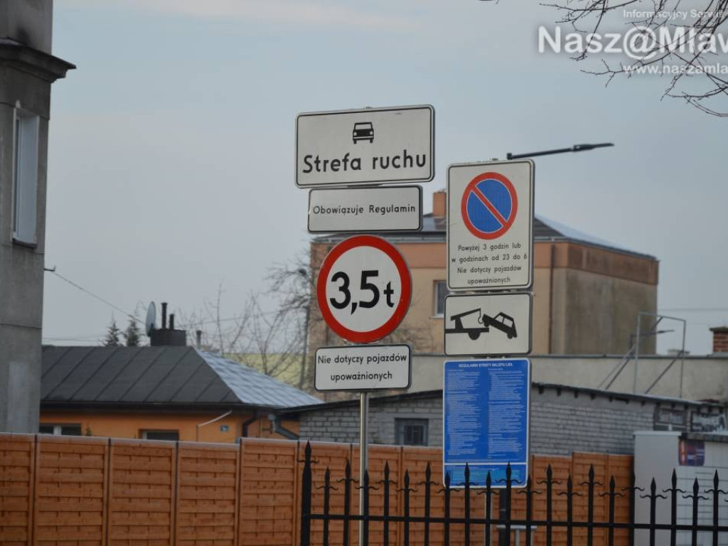 Mława. Płatny parking przed marketem przy policji. Dotkliwe kary