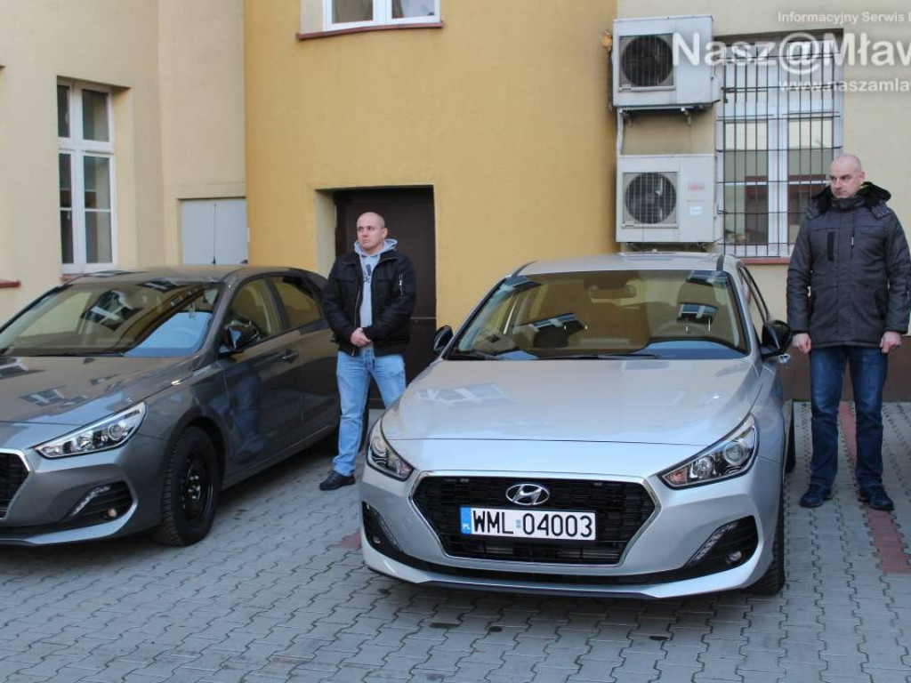 Mławska komenda ma nowe samochody [ZDJĘCIA I FILMY]