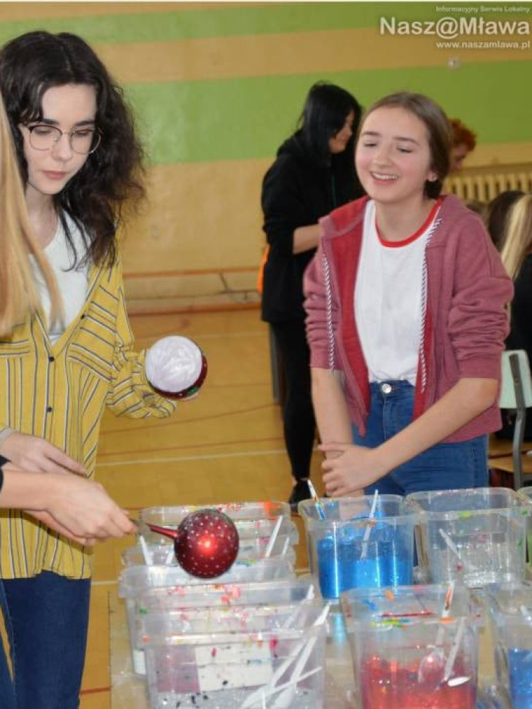 Bombkowe warsztaty w I Liceum Ogólnokształcącym