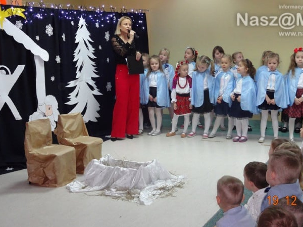 Bajka Wigilijna w przedszkolu w 
