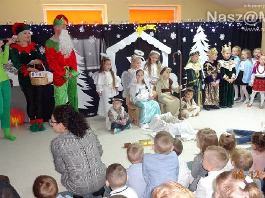 Bajka Wigilijna w przedszkolu w 