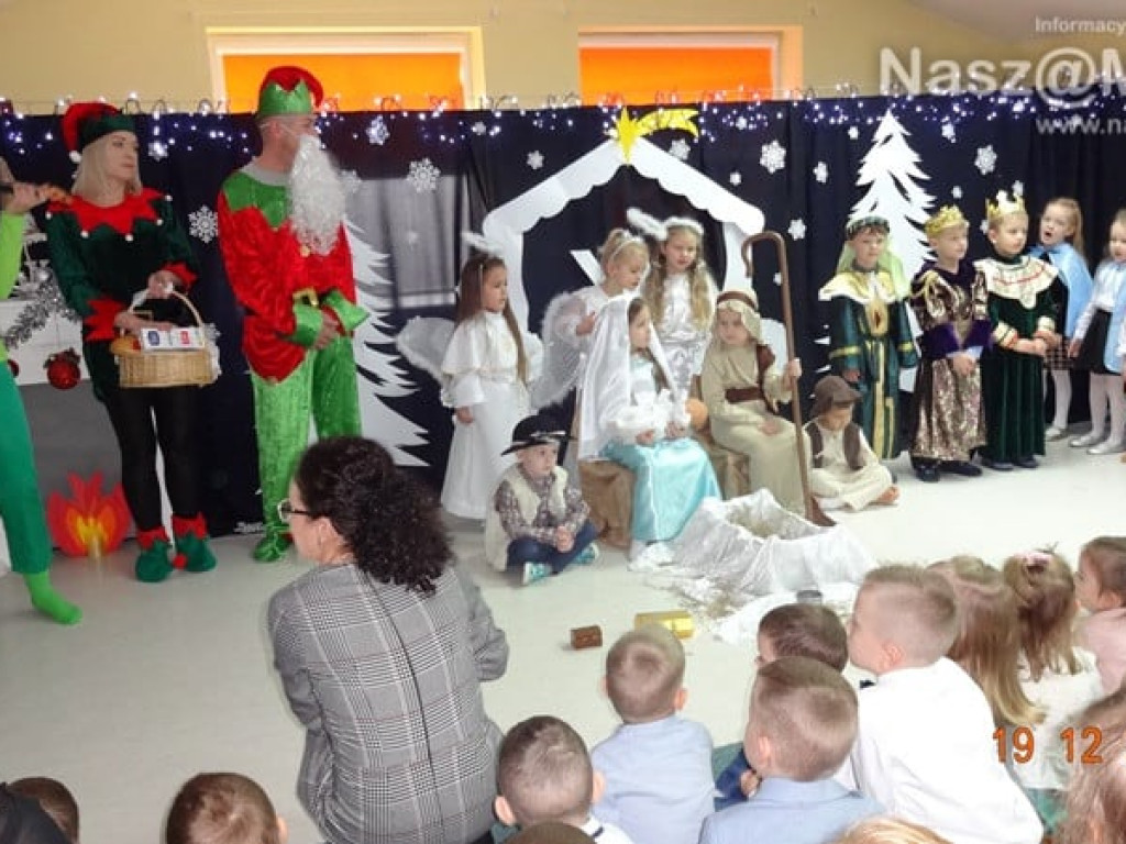 Bajka Wigilijna w przedszkolu w 