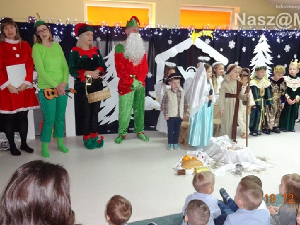 Bajka Wigilijna w przedszkolu w 