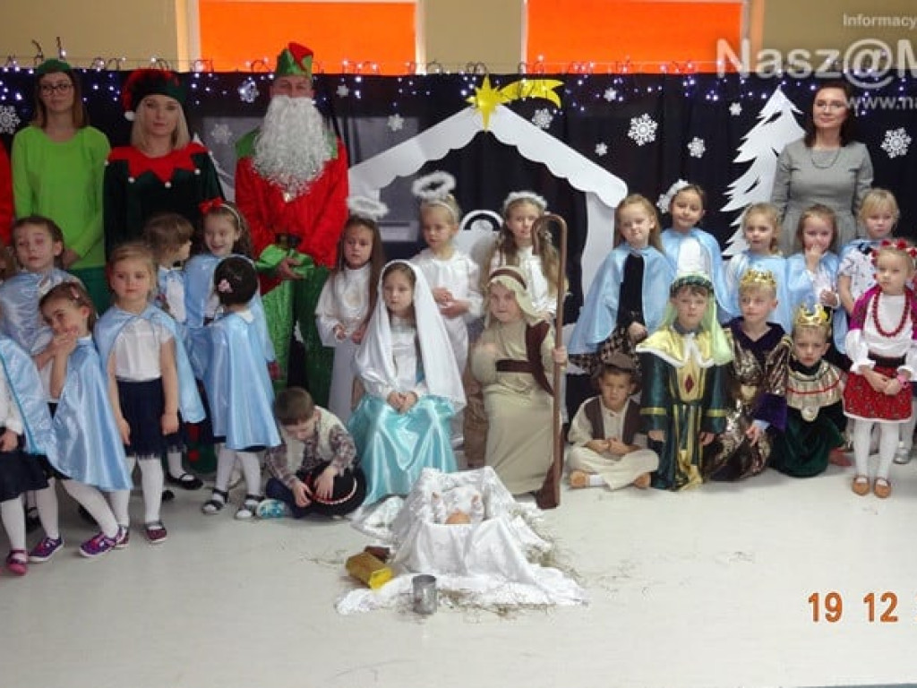 Bajka Wigilijna w przedszkolu w 