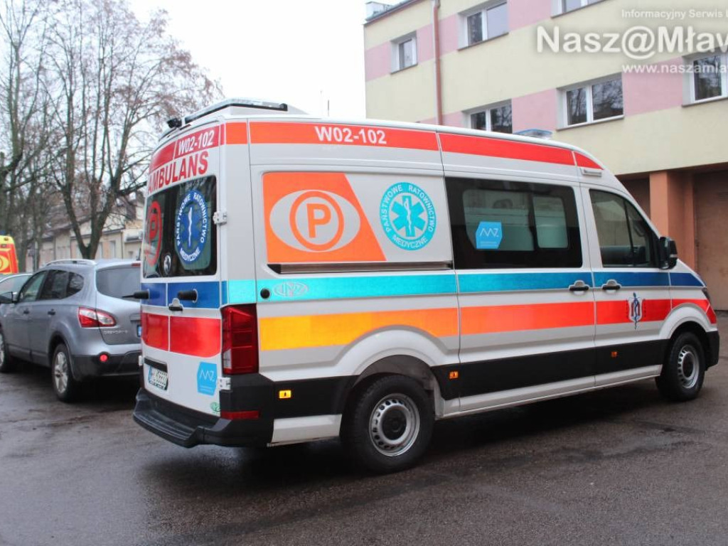 Mławski szpital ma nową karetkę
