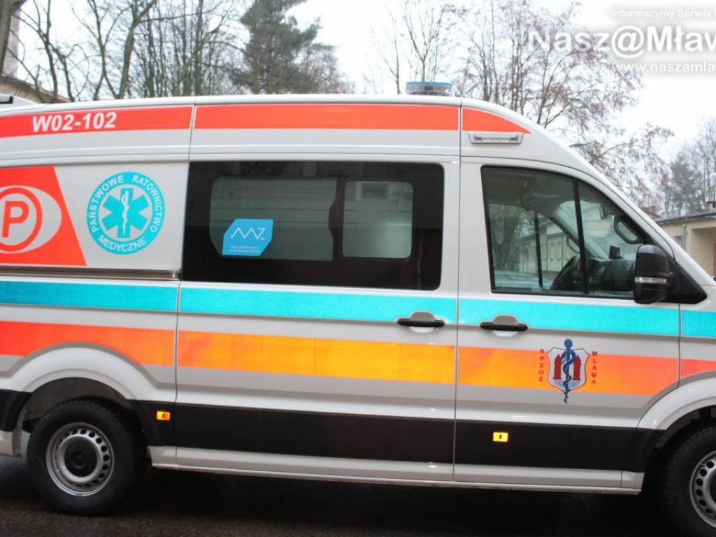 Mławski szpital ma nową karetkę