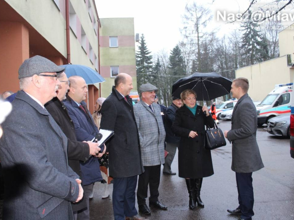 Mławski szpital ma nową karetkę