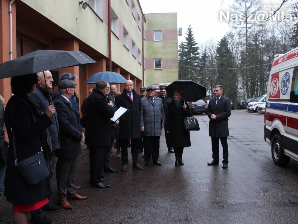 Mławski szpital ma nową karetkę