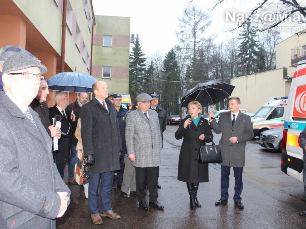 Mławski szpital ma nową karetkę