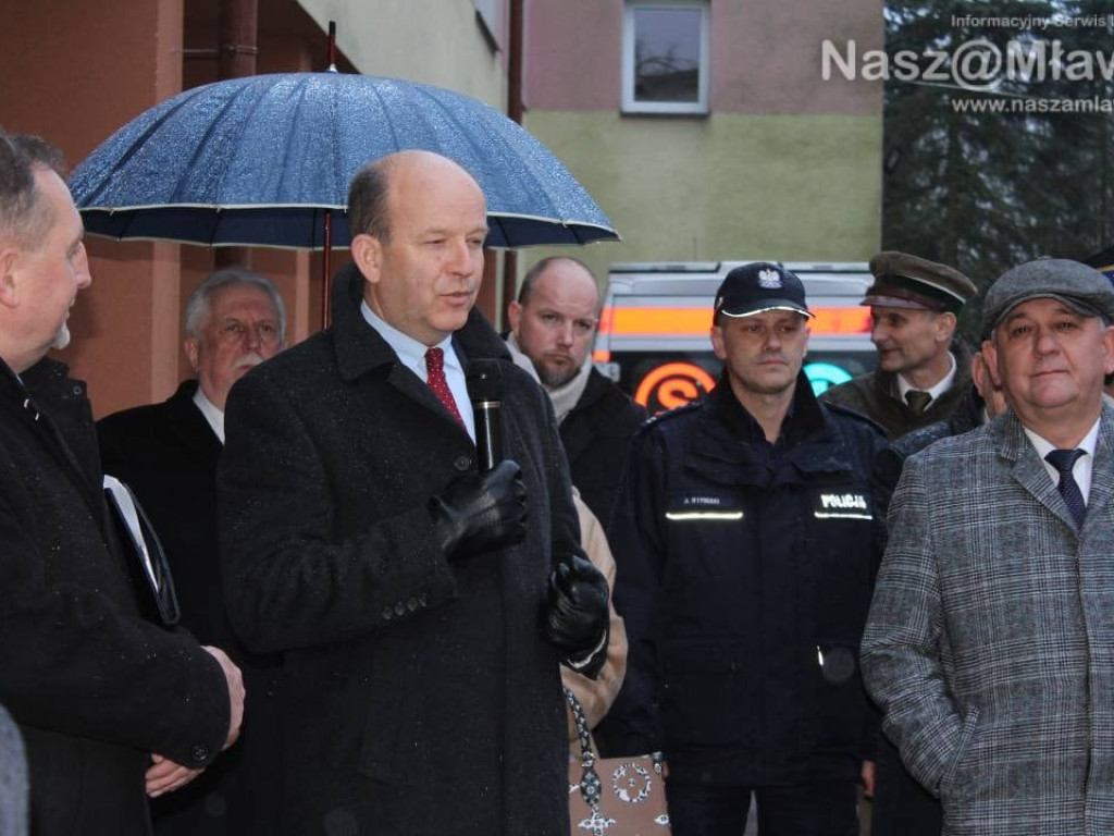 Mławski szpital ma nową karetkę