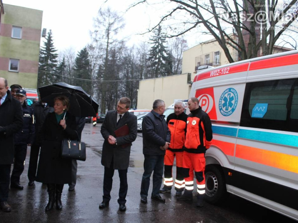 Mławski szpital ma nową karetkę