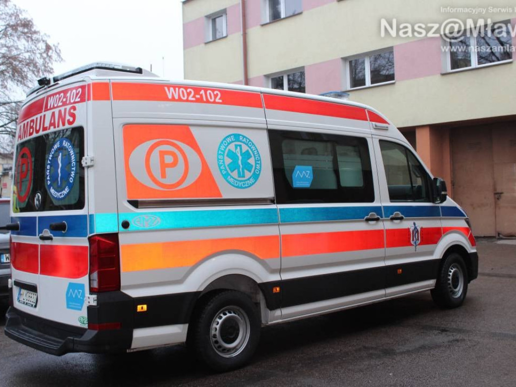 Mławski szpital ma nową karetkę