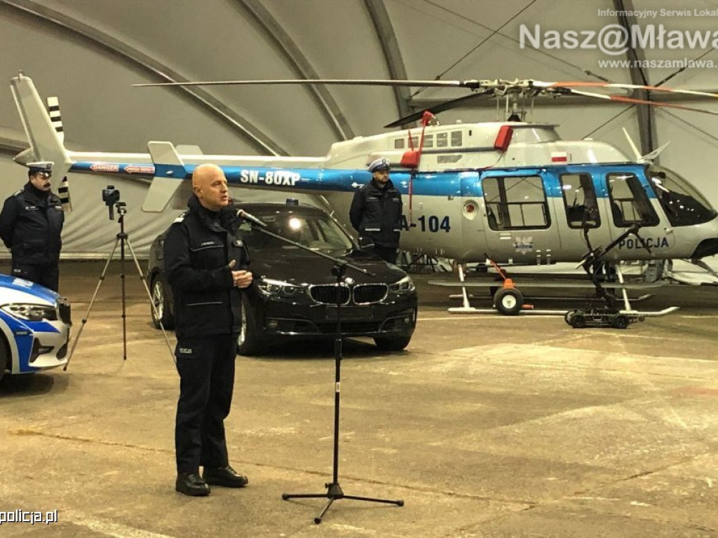 Black Hawki i transportery. Policja chwali się sprzętem [FILM]