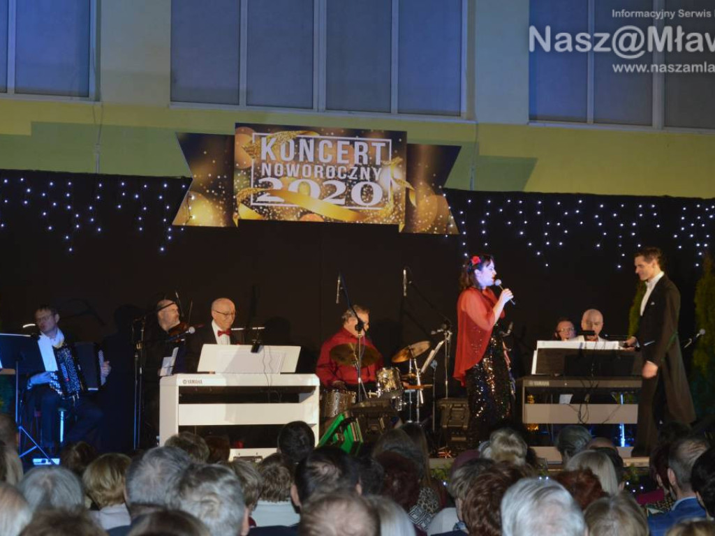 Koncert noworoczny z ogromną widownią. FOTORELACJA