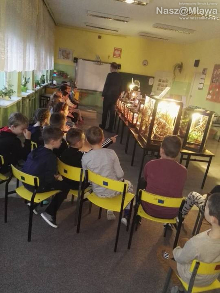 Wystawa zwierząt egzotycznych. Dzieci były odważne