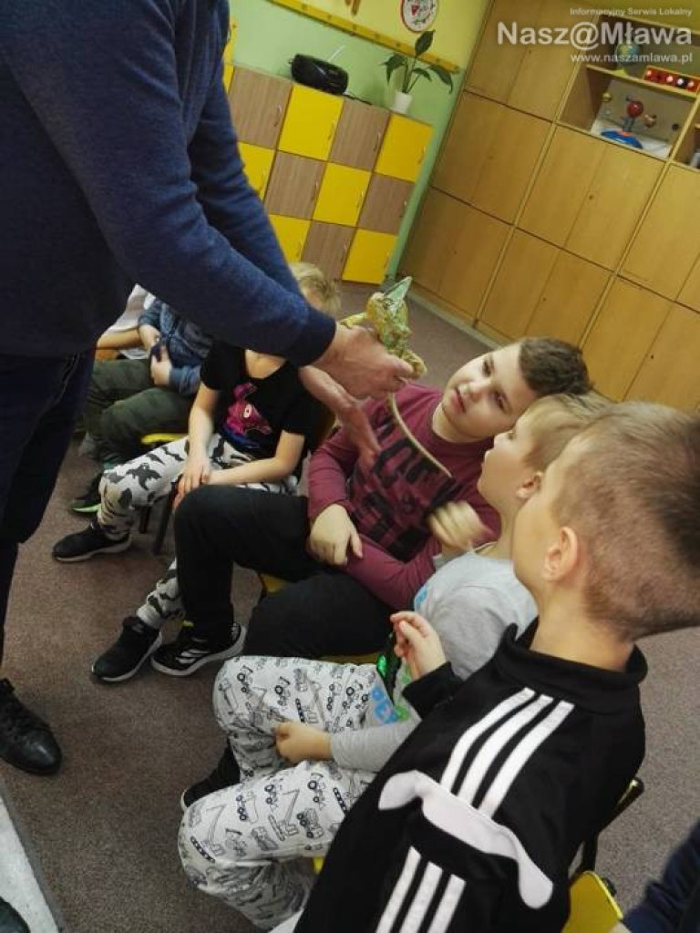 Wystawa zwierząt egzotycznych. Dzieci były odważne