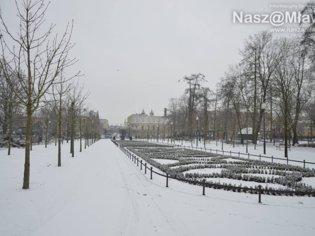 Zobacz Mławę w zimowej odsłonie [ZDJĘCIA]