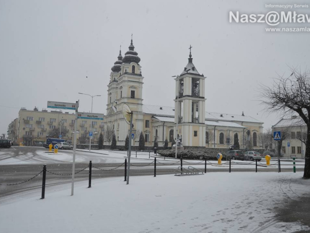 Zobacz Mławę w zimowej odsłonie [ZDJĘCIA]